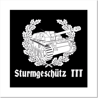 StuG III and the Oak Wreath Posters and Art